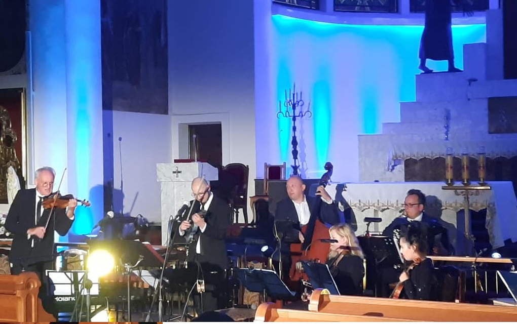 Krzesimir Dębski, Zagan Acoustic, Artis, koncert w Łaskarzewie - Technika Szkodziński